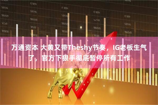 万通资本 大黄又带Theshy节奏,IG老板生气了,官方下狠手彻底暂停所有工作